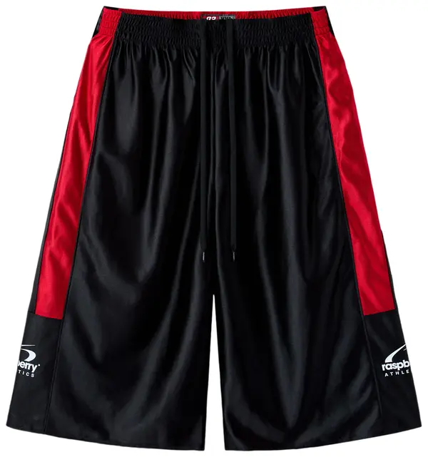 Raspberry Hills Reversible TJ Ford Shorts ‘Black/Red’