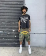 RASPBERRY HILLS CAMO SHORTS