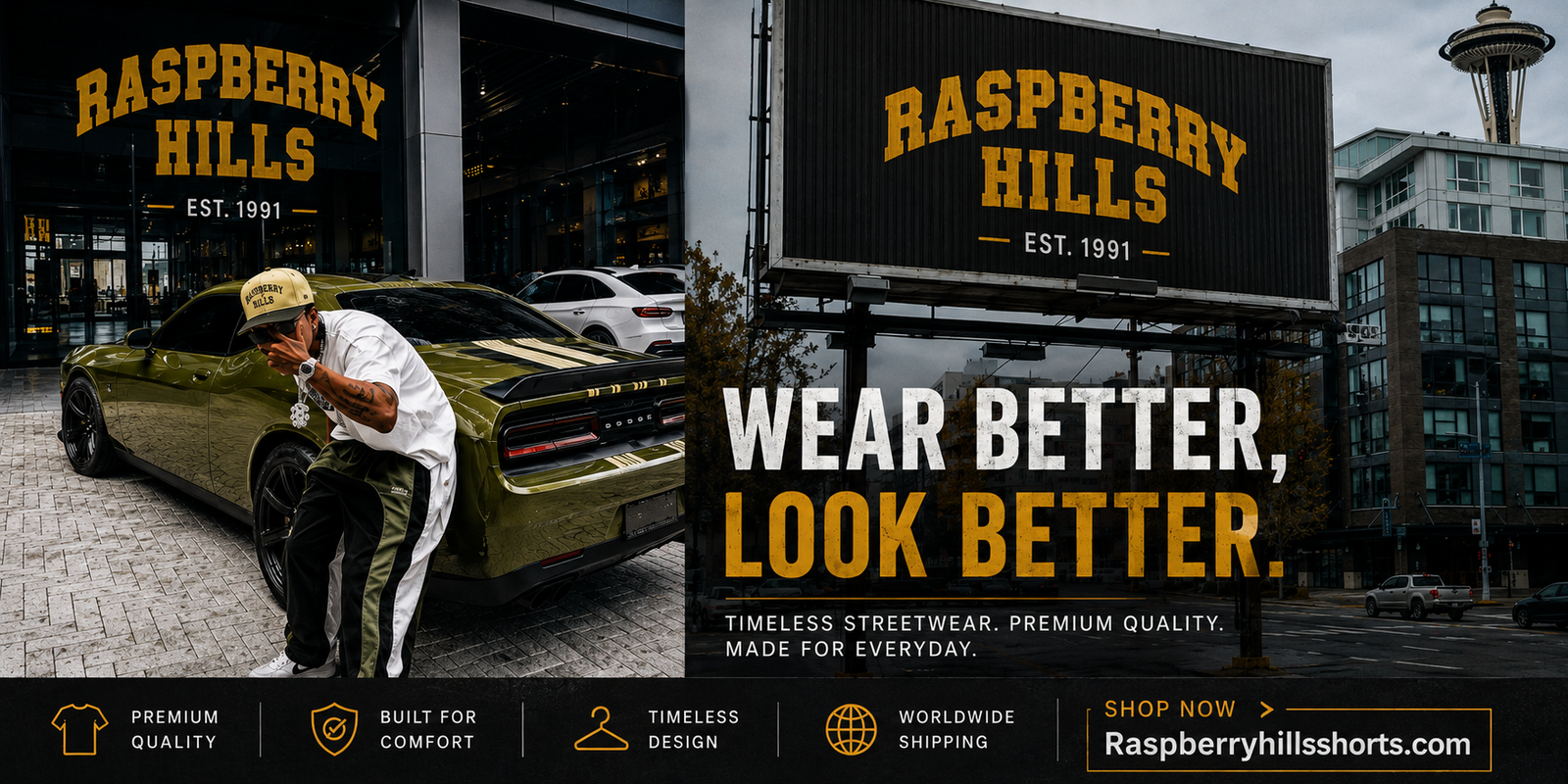 Raspberry Hills Shorts