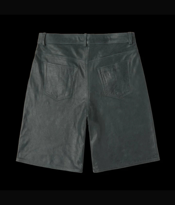 Raspberry Hills Leather Shorts