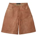 RASPBERRY HILLS Mojave Leather Shorts