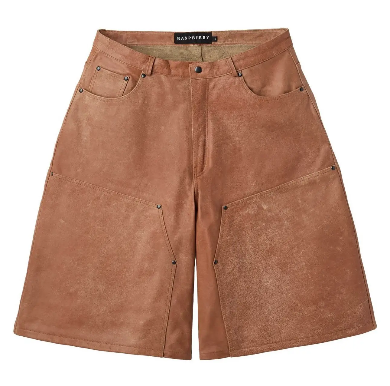 RASPBERRY HILLS Mojave Leather Shorts