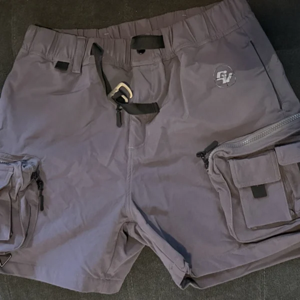 Raspberry hills Grey Cargo Shorts